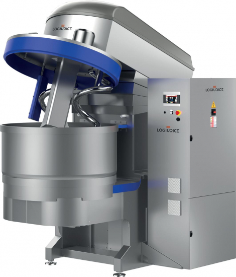Тестомес LF (Logiudice Forni) LBD-300-DS с 2-мя спиралями и нижней выгрузкой