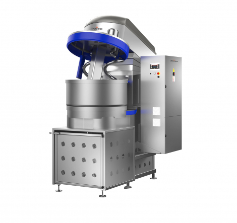 Тестомес LF (Logiudice Forni) LBD-300-DS с 2-мя спиралями и нижней выгрузкой
